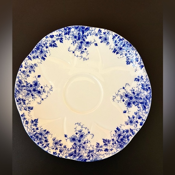 Shelley England Fine Bone China Dainty Blue Saucer - Picture 1 of 5